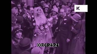 1920s Evelyn Lane and Sonnie Hale Wedding | Kinolibrary