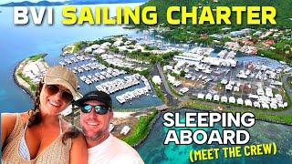 Meet our crew, tour our boat, and set sail with us on our BVI sailing adventure!