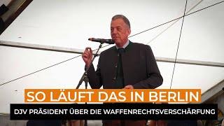 Klare Worte: DJV Präsident Helmut Dammann-Tamke zur geplanten Waffenrechtsverschärfung der Ampel