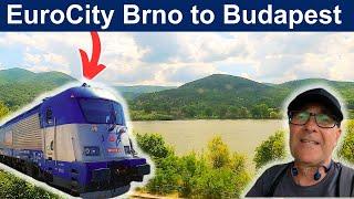 EuroCity with ČD from Brno to Budapest