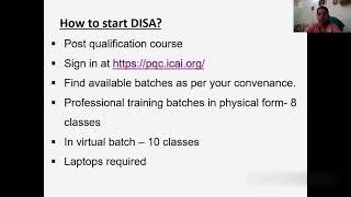 How to start DISA? Disa Exam Preparation