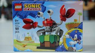 LEGO Sonic the Hedgehog 40781 Badnik: Crabmeat - LEGO Speed Build Review