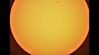 Sunspot Clusters (May 16-2022) Nikon P1000 + Thousand Oaks Solar Filter