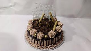 Chocolate over loaded cake#chocolate cake #cakey bakey by ummay bilal