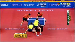 2016 Korea Open (MD-Final) XU Xin/ZHANG Jike -  JEOUNG Youngsik/LEE Sangsu [HD] [Full Match/Chinese]