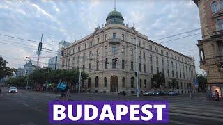 walking in Budapest, Hungary [4k Ultra HD 60fps ]