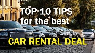 2021 SAVE BIG MONEY ON RENTAL CARS - TOP 10 TIPS Best Auto Rental Deals