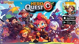 【手遊試玩】Hero Quest: Idle RPG War Game 在離線奇幻角色扮演遊戲中捍衛王國！(Android/IOS)