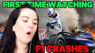 Most BRUTAL Crashes In F1 History! REACTION!