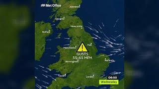 High wind weather warnings for Norfolk and Suffolk this week