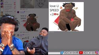 IShowSpeed Reacts To FAN ARTS W/ Jamal *BREAKS CHARACTER*