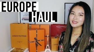 EUROPE HAUL 2019 | Louis Vuitton, Hermes, Burberry, Roger Vivier!