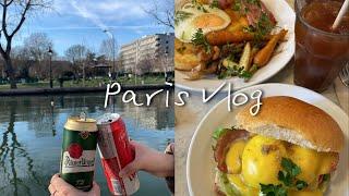 [Paris Vlog #52] 파리에 있는 브런치카페 투어 • 칵테일바 • 뚝배기 쌀국수 • 생마르탱운하