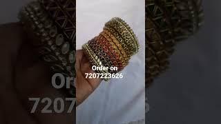 Kundan Bangles at 800 set