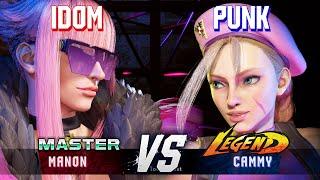 SF6 ▰ IDOM (Manon) vs PUNK (Cammy) ▰ High Level Gameplay