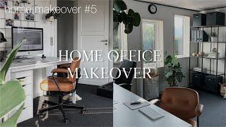 Easy & affordable home office makeover | Home makeover #5