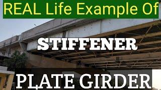 PLATE GIRDER | COMPONENTS OF PLATE GIRDER  | Types of stiffener | Gusset plate | GYAN TOKRI