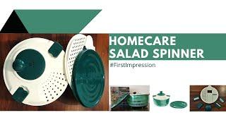 Homecare Multifunctional Salad Spinner Review | Mishry Reviews