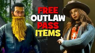 Showcasing ALL Free Outlaw Pass Items And How to Unlock Them in Red Dead Online