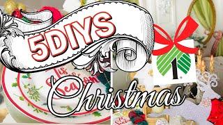 5 DIY CHRISTMAS DECOR CRAFTS"I Love Christmas episode 16 Olivias Romantic Home