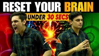 RESET Your Brain to Learn Faster| Recharge Brain power| Prashant Kirad