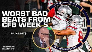 Ohio State vs. Michigan State HIGHLIGHTS SVP's Week 5 Bad Beat$ | SC with SVP | ESPN BET