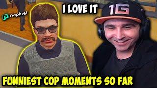 Summit1g FUNNIEST COP MOMENTS SO FAR! | GTA 5 NoPixel RP