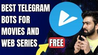 Best Telegram Bots for Movies and Web Series in Hindi | Best Movie Download Bot in Telegram