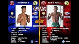 Xavier Villanueva vs Edilberto Cagape Coquia | Team Lakay Championship XVII: Adivay Explosion