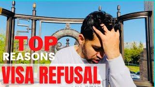 VISA REFUSAL |Student Visa refusal Italy Top 4 reasons 2020