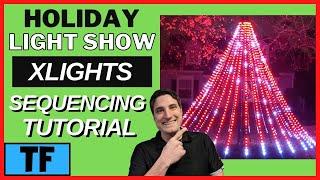 XLights Music Sequencing For A Mega Tree Christmas Light Show (Quick Start Beginners Guide)