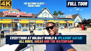 [4K] EVERYTHING at Holiday World and Splashin Safari | All rides | Areas | Waterpark | Full Tour