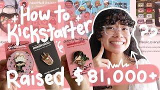 How to Run (& Actually Fund $$$) a SUCCESSFUL Enamel Pin Kickstarter | 2023 TUTORIAL for Beginners