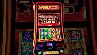  INFERNO WHEEL BONUS ROUND UNLOCKED! #casino #slotmachine