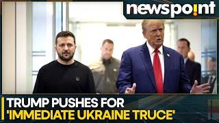 Russia-Ukraine War: Trump Says Zelensky Ready For A Deal To Stop The Madness | WION Newspoint