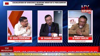 Kiran Yendrembam,  Homen Thangjam Weigh In on escalating violence ahead of Winter Parliament Session