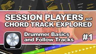 Logic Pro 11 - Session Players #01: Drummer Basics and Follow Tracks