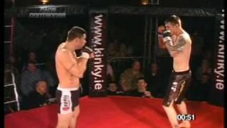 THOMAS CROSSE CAGE CONTENDER- MMA FIGHT HUSARIA FIGHT TEAM ENNIS (THE WARRIORS)