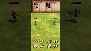 Gastraphetoros vs Elite Plumed Archer (AoE2) #Shorts