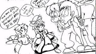 Touhou vs human crash and coco