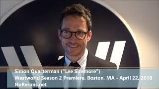 Interview with WESTWORLD Star Simon Quarterman at the Boston Season 2 Boston Premiere