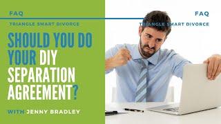 Common Mistakes in Do It Yourself Separation Agreements