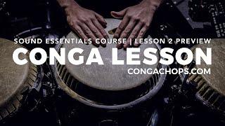 Fundamental Sound Exercise for Congas // Conga Chops