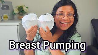 Breast Pumping | මව් කිරි දොවමු Momcozy M5 breast pump unboxing