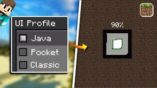 (5 addon) Minecraft Pocket edition change JAVA version