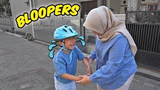 Adegan Lucu dan Gagal Waktu Kyo Shooting Sepatu Roda - Bloopers Video