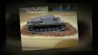 A Beginner's Guide To Building Zvezda Stug Three Ausf. B Tank. From Start To Finish. In 1/100 Scale.