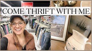 HOME DECOR THRIFT HAUL - COME THRIFT WITH ME 2025!!!!