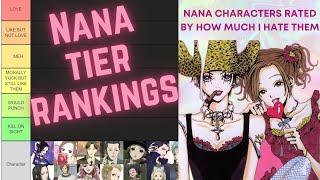 Ranking Nana characters based on how much I hate them (or love them)