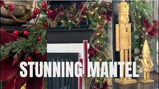 The Magic Item That Brought My Christmas Decor To Life | Budget-friendly Christmas Mantel Decorating